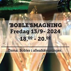 "Champagne" - smagning fredag d. 13 september 2024 - slikforvoksne.dk